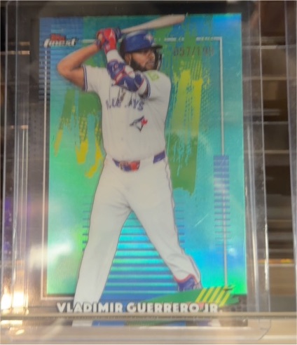 2026 Topps Finest #100 Vladimir Guerrero Jr. — front