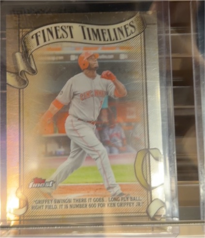 2026 Topps Finest #FT-29 Ken Griffey Jr. Finest Timelines — front
