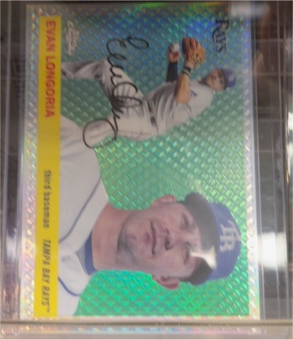 2025 Topps Chrome Platinum #453 Evan Longoria — front