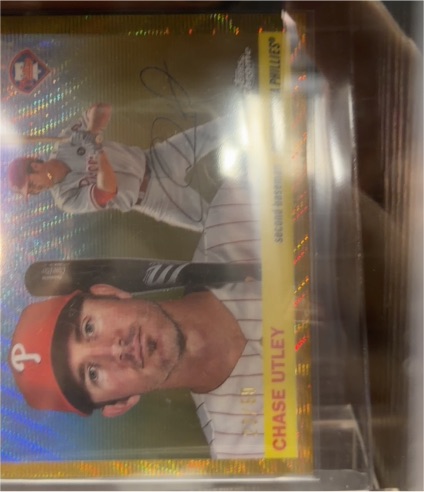 2025 Topps Chrome Platinum #479 Chase Utley — front