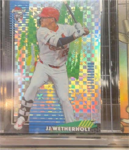 2026 Topps Finest #269 JJ Wetherholt — front
