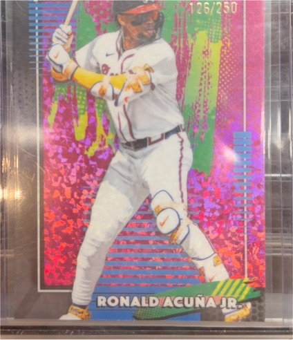 2026 Topps Finest #22 Ronald Acuña Jr. — front