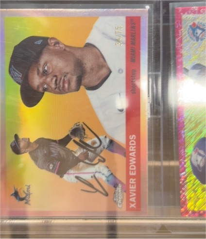 2025 Topps Chrome Platinum #88 Xavier Edwards — front