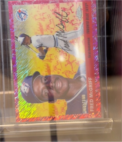2025 Topps Chrome Platinum #455 Fred McGriff — front