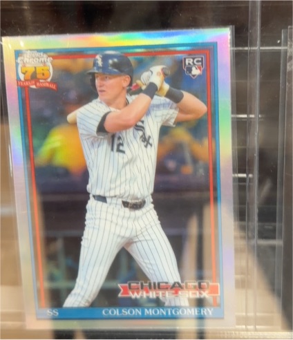 2026 Topps Chrome 75 Years #91CB-16 Colson Montgomery — front