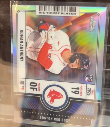 2026 Topps Chrome Big Ticket Players #BTP-23 Roman Anthony — front