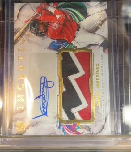 2025 Topps Inception #IAPC-AM Angel Martinez — front