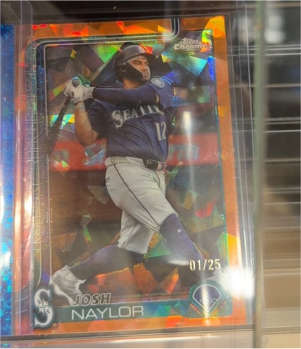 2025 Topps Chrome Update Series #USC62 Josh Naylor — front