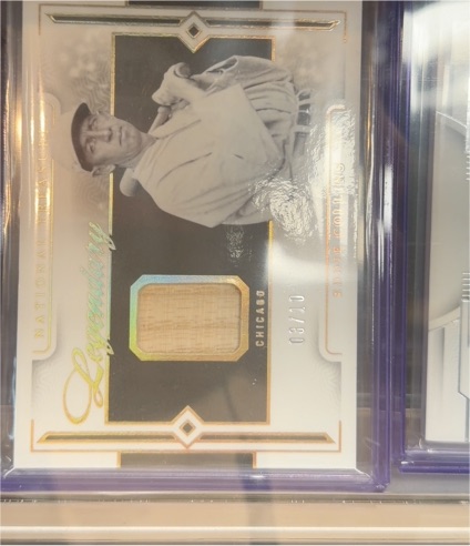 2024 Panini National Treasures Legendary #LL-GK George Kelly Bat — front
