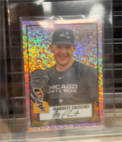 2021 Topps Chrome Platinum Anniversary #31 Garrett Crochet — front