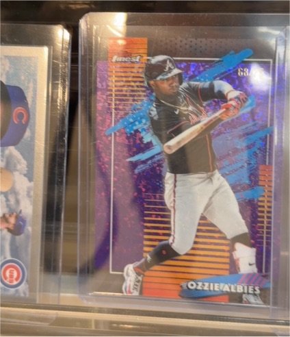 2026 Topps Finest #128 Ozzie Albies — front