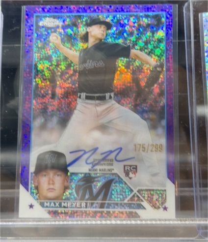 2023 Topps Chrome #RA-MME Max Meyer — front