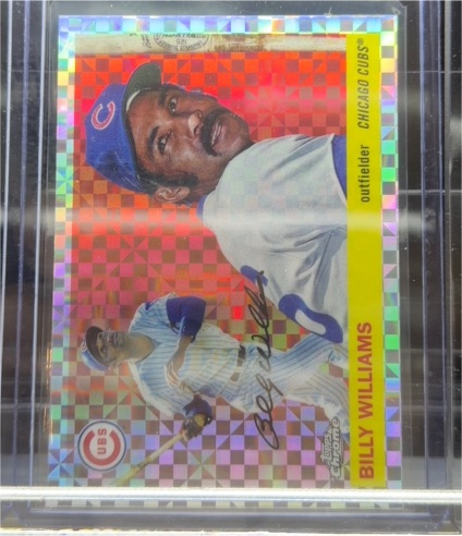 2025 Topps Chrome Platinum Anniversary #307 Billy Williams — front