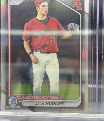 2024 Bowman Chrome Prospects #BCP-104 Jack Hurley — front