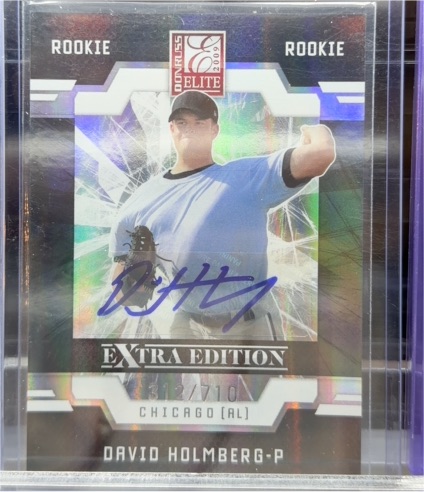 2009 Donruss Elite Extra Edition #142 David Holmberg — front