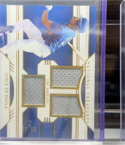 2024 Panini National Treasures #21 Josue De Paula — front
