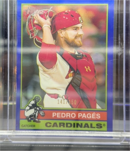 2025 Topps Heritage High Number #524 Pedro Pagés — front