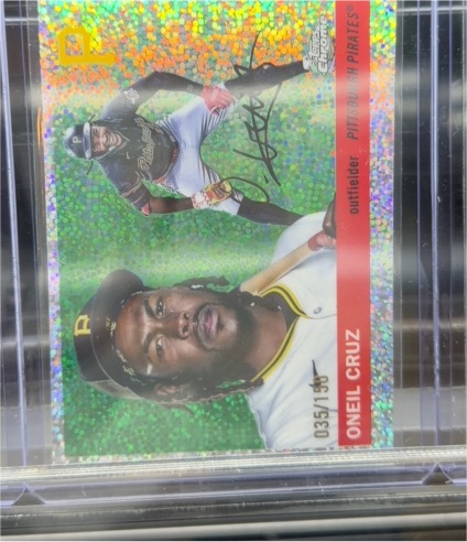 2025 Topps Chrome Platinum #172 Oneil Cruz — front