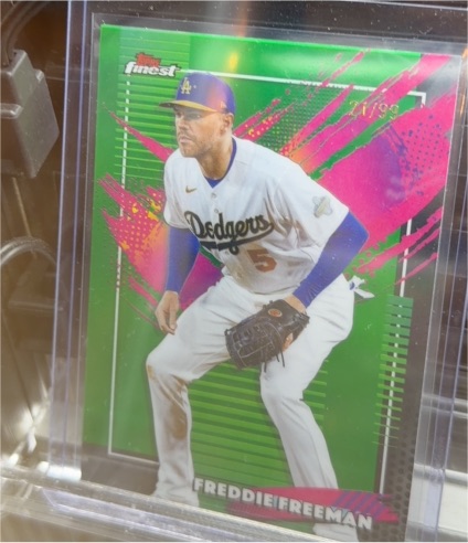2026 Topps Finest #229 Freddie Freeman — front
