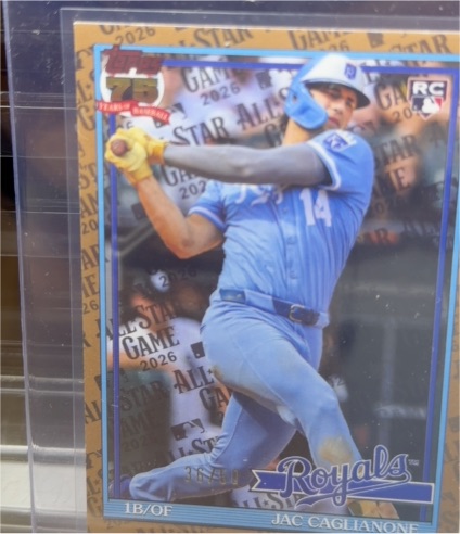 2026 Topps Series 2 #91B2-43 Jac Caglianone — front