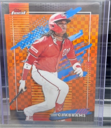 2026 Topps Finest #171 CJ Abrams — front