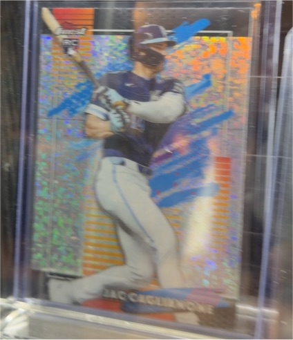 2026 Topps Finest #101 Jac Caglianone Uncommon Mini-Diamond — front