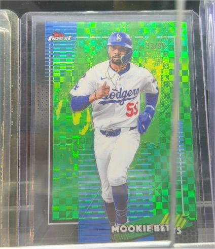 2026 Topps Finest #45 Mookie Betts — front