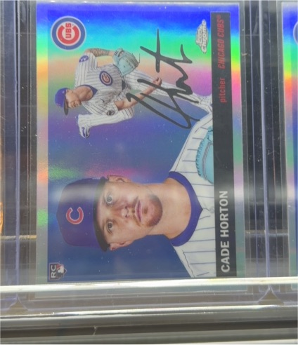 2025 Topps Chrome Platinum #222 Cade Horton — front