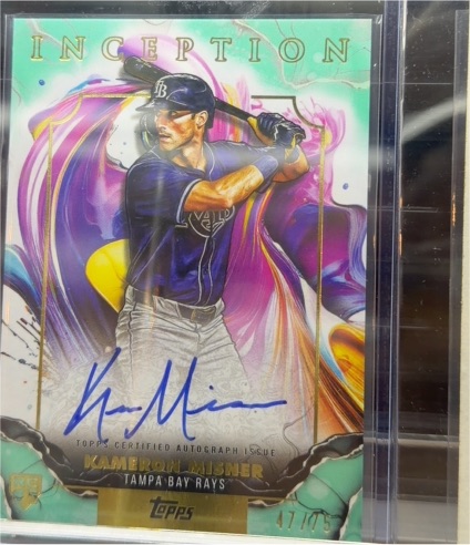 2025 Topps Inception #RESA-KMI Kameron Misner — front