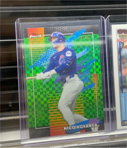 2026 Topps Finest #106 Nico Hoerner — front