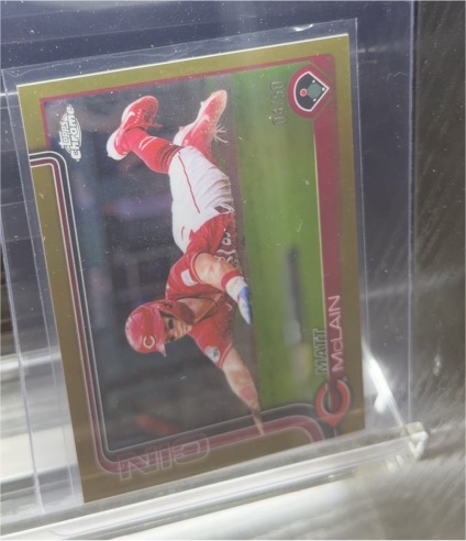 2025 Topps Chrome #278 Matt McLain — front