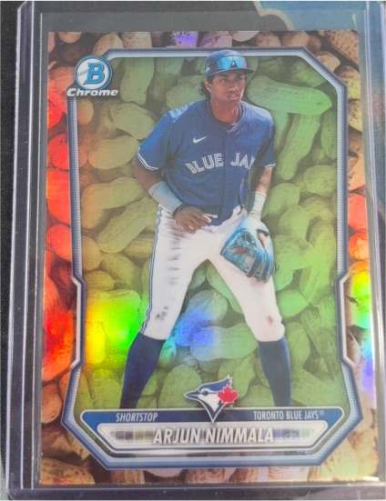 2026 Bowman Chrome #BCP-67 Arjun Nimmala — front