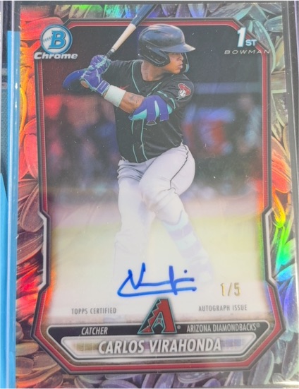 2026 Bowman Chrome #BCP-28 Carlos Virahonda — front