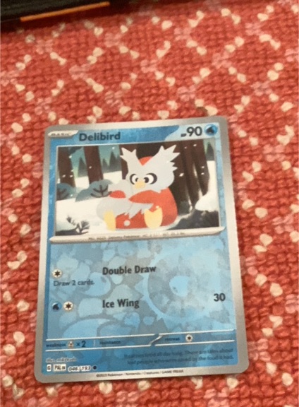 2025 Pokémon Paldea Evolved #046 Delibird — front