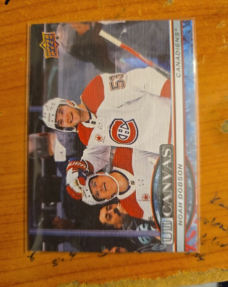 2025-26 Upper Deck Extended Series UD Canvas #C-337 Noah Dobson — front