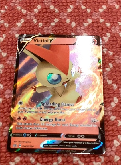 2020 Pokémon TCG Sword & Shield #025 Victini V — front