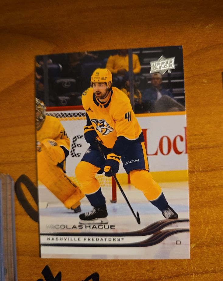 2025-26 Upper Deck Extended Series #571 Nicolas Hague — front
