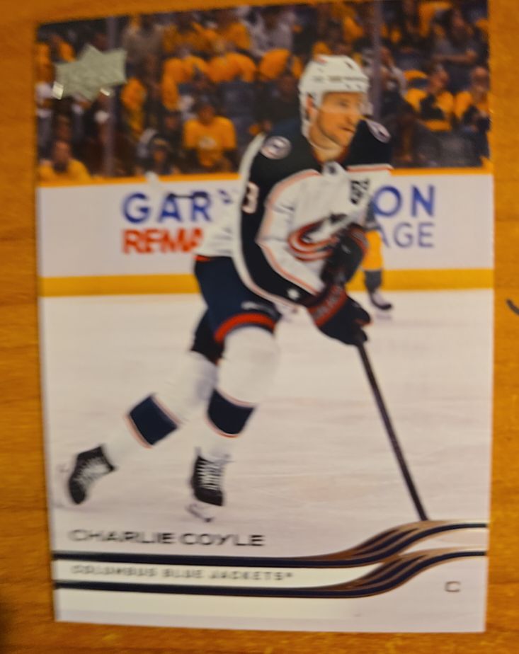 2025-26 Upper Deck #535 Charlie Coyle — front