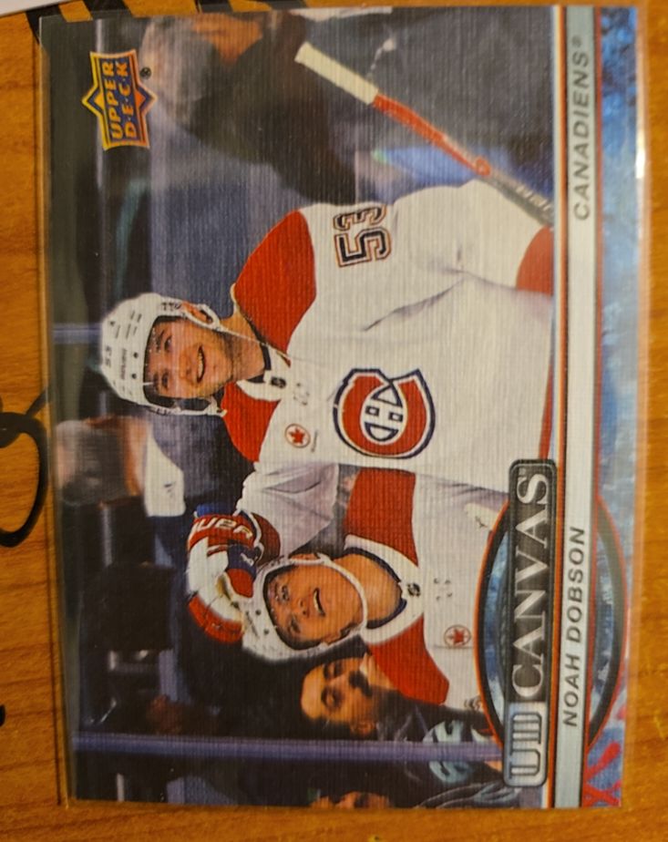 2025-26 Upper Deck Extended Series UD Canvas #C-337 Noah Dobson — front
