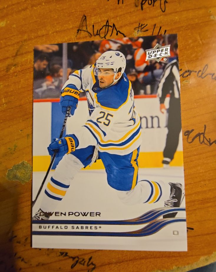 2025-26 Upper Deck Extended Series #512 Owen Power — front