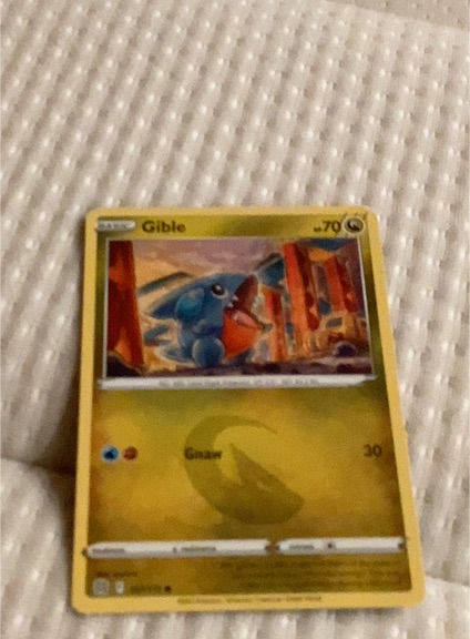 2022 Pokémon Brilliant Stars #107 Gible — front