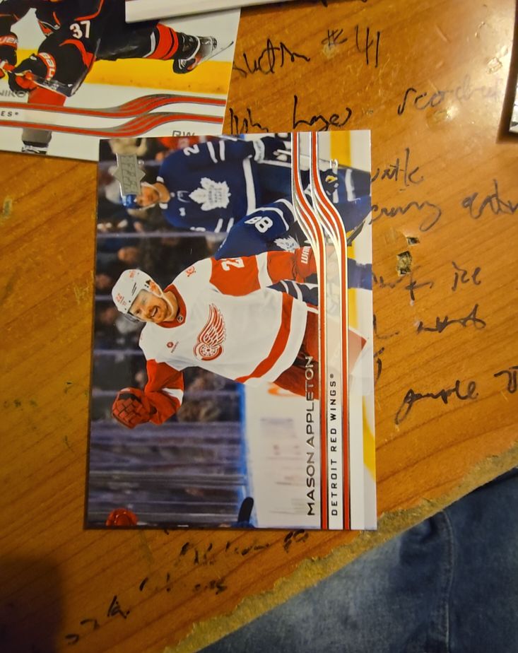 2024-25 Upper Deck Series 1 #RW-22 Mason Appleton — front