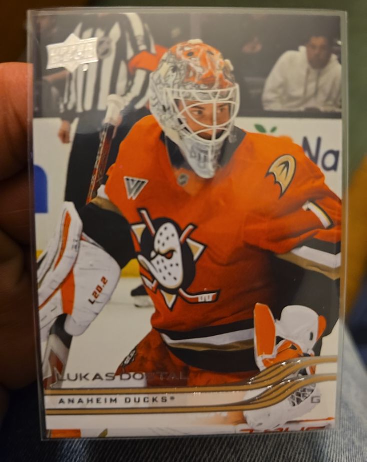 2025-26 Upper Deck Extended Series #505 Lukas Dostal — front