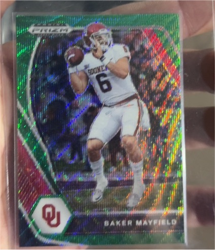 2021 Panini Prizm Draft Picks #25 Baker Mayfield — front