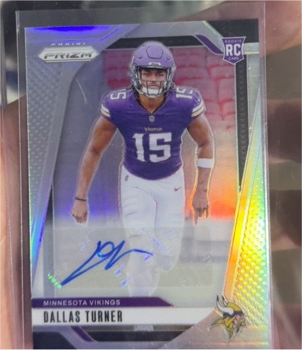 2024 Panini Prizm #324 Dallas Turner — front