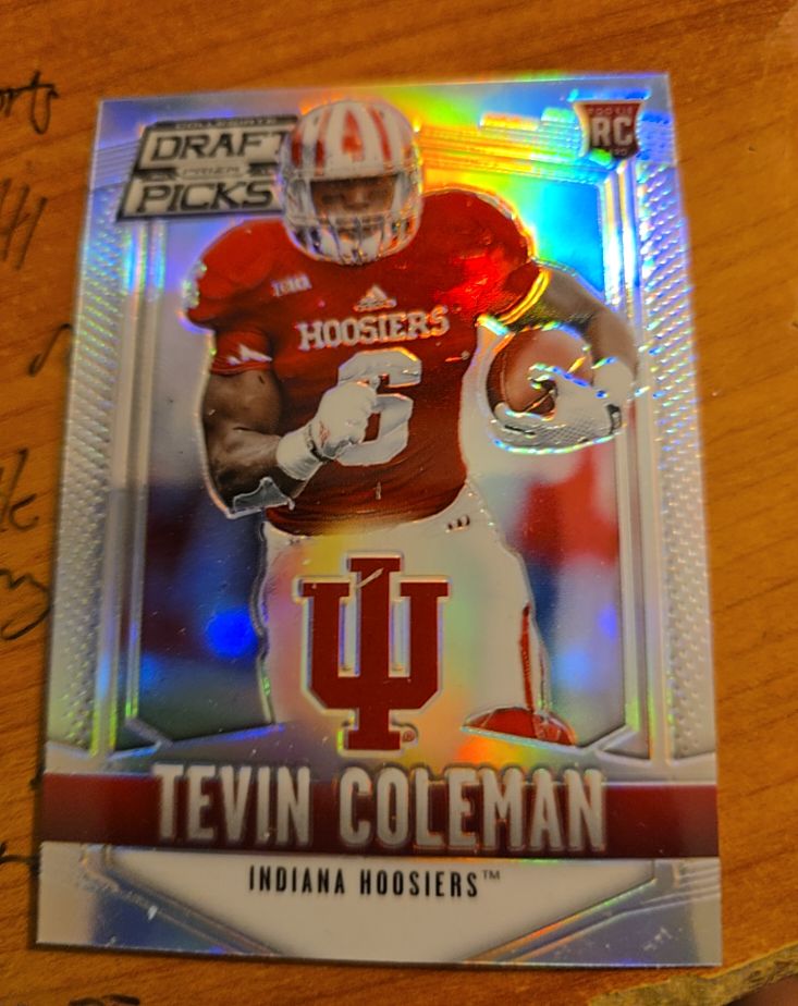 2015 Panini Prizm Draft Picks #145 Tevin Coleman — front