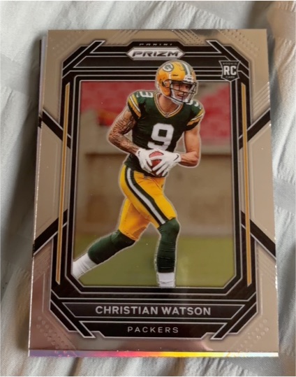 2022 Panini Prizm #314 Christian Watson — front