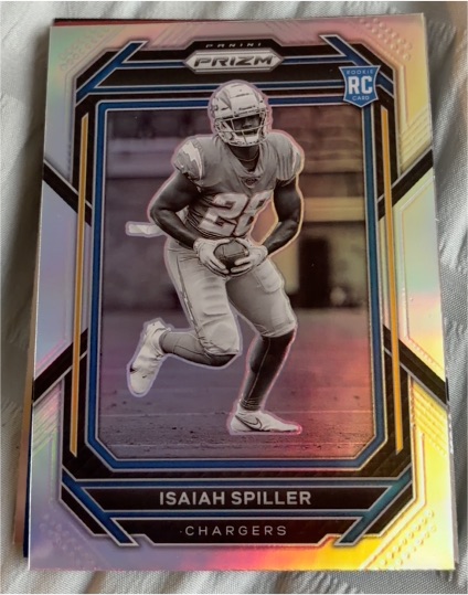 2022 Panini Prizm #324 Isaiah Spiller — front