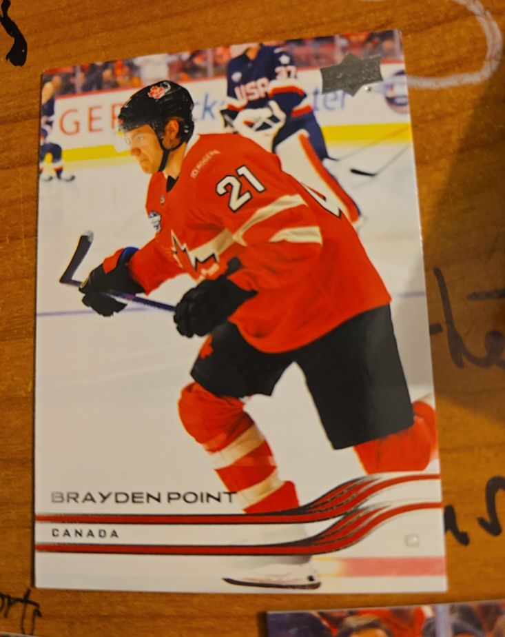 2025-26 Upper Deck #652 Brayden Point — front