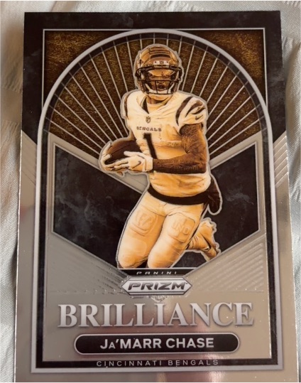 2022 Panini Prizm Brilliance #B-9 Ja'Marr Chase — front